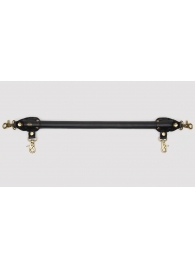 Черная распорка для ног Bound to You Faux Leather Spreader Bar - 50,8 см. - Fifty Shades of Grey - купить с доставкой в Ессентуках