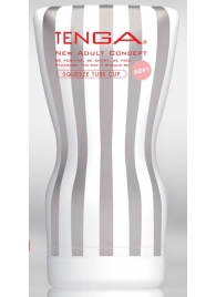 Мастурбатор TENGA Squeeze Tube Cup Soft - Tenga - в Ессентуках купить с доставкой