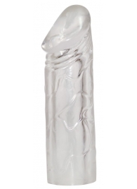 Удлиняющая насадка на пенис Mega Dick Sleeve Transparent - Orion - в Ессентуках купить с доставкой