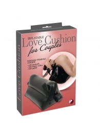 Надувная любовная подушка Portable Triangle Cushion с аксессуарами - Orion - купить с доставкой в Ессентуках
