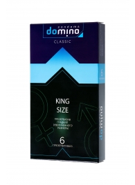 Презервативы увеличенного размера DOMINO Classic King size - 6 шт. - Domino - купить с доставкой в Ессентуках