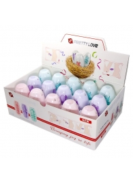Набор из 15 мини-мастурбаторов Fantastic Egg Hard Boiled - Baile - в Ессентуках купить с доставкой