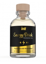 Массажный гель с согревающим эффектом Energy Drink - 30 мл. - INTT - купить с доставкой в Ессентуках