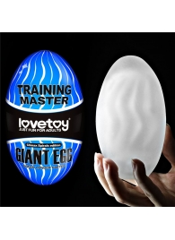 Мастурбатор-яйцо Giant Egg Climax Spirals Edition - Lovetoy - в Ессентуках купить с доставкой