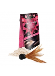 Пудра для тела Honey Dust Body Powder с ароматом клубники - 28 гр. - Kama Sutra - купить с доставкой в Ессентуках