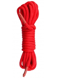 Красная веревка для связывания Nylon Rope - 5 м. - Easy toys - купить с доставкой в Ессентуках