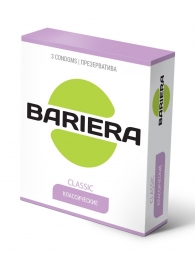 Классические презервативы Bariera Classic - 3 шт. - Bariera - купить с доставкой в Ессентуках