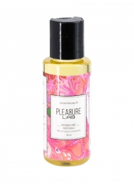 Массажное масло Pleasure Lab Delicate с ароматом пиона и пачули - 50 мл. - Pleasure Lab - купить с доставкой в Ессентуках