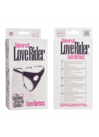 Трусы для страпона с универсальным креплением Universal Love Rider Luxe Harness - California Exotic Novelties - купить с доставкой в Ессентуках