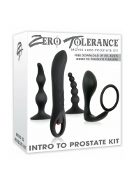 Набор стимуляторов простаты Intro To Prostate Kit - Zero Tolerance - в Ессентуках купить с доставкой