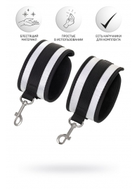 Серебристо-черные оковы Anonymo - ToyFa - купить с доставкой в Ессентуках