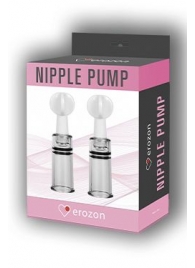 Вакуумные помпы для стимуляции сосков Nipple Pump - Erozon - купить с доставкой в Ессентуках