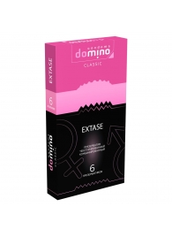 Презервативы с точками и рёбрышками DOMINO Classic Extase - 6 шт. - Domino - купить с доставкой в Ессентуках