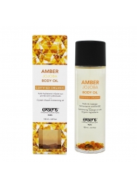 Органическое массажное масло AMBER JOJOBA - 100 мл. - Exsens - купить с доставкой в Ессентуках