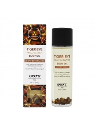Органическое массажное масло TIGER EYE MACADAMIA - 100 мл. - Exsens - купить с доставкой в Ессентуках