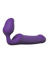Фиолетовый безремневой страпон Queens L - Adrien Lastic - купить с доставкой в Ессентуках