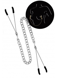 Регулируемые зажимы для сосков Sweet Caress Nipple Chain - Sweet Caress - купить с доставкой в Ессентуках