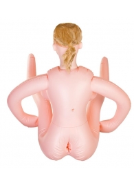 Надувная секс-кукла с реалистичной головой и поднятыми ножками - ToyFa - в Ессентуках купить с доставкой