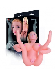 Надувная секс-кукла с реалистичной головой и поднятыми ножками - ToyFa - в Ессентуках купить с доставкой