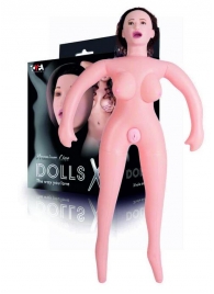 Надувная секс-кукла брюнетка с реалистичной головой - ToyFa - в Ессентуках купить с доставкой