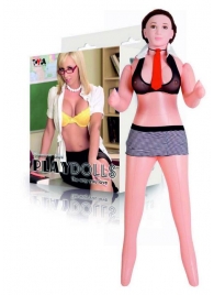 Надувная секс-кукла с реалистичной головой в костюме учительницы - ToyFa - в Ессентуках купить с доставкой