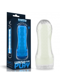 Светящийся в темноте мастурбатор Lumino Play Masturbator Ribbed - Lovetoy - в Ессентуках купить с доставкой