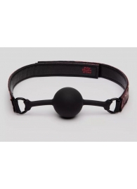 Кляп-шар на двусторонних ремешках Reversible Silicone Ball Gag - Fifty Shades of Grey - купить с доставкой в Ессентуках