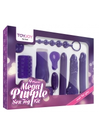 Эротический набор Toy Joy Mega Purple - Toy Joy - купить с доставкой в Ессентуках