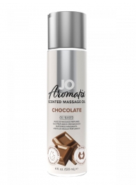 Массажное масло JO Aromatix Massage Oil Chocolate с ароматом шоколада - 120 мл. - System JO - купить с доставкой в Ессентуках