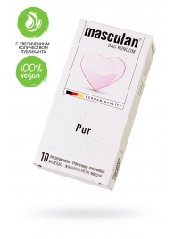 Супертонкие презервативы Masculan Pur - 10 шт. - Masculan - купить с доставкой в Ессентуках