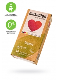 Экологически чистые презервативы Masculan Organic - 10 шт. - Masculan - купить с доставкой в Ессентуках