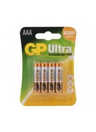Батарейки алкалиновые GP Ultra Alkaline 24А AАA/LR03 - 4 шт. - Элементы питания - купить с доставкой в Ессентуках