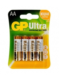 Батарейки алкалиновые GP Ultra Alkaline AA/LR6 - 4 шт. - Элементы питания - купить с доставкой в Ессентуках