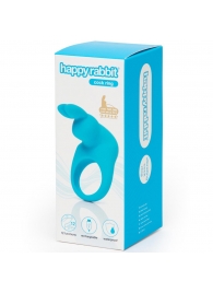 Голубое эрекционное виброкольцо Happy Rabbit Rechargeable Rabbit Cock Ring - Happy Rabbit - в Ессентуках купить с доставкой