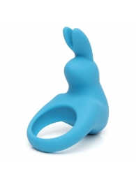 Голубое эрекционное виброкольцо Happy Rabbit Rechargeable Rabbit Cock Ring - Happy Rabbit - в Ессентуках купить с доставкой