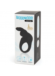 Черное эрекционное виброкольцо Happy Rabbit Rechargeable Rabbit Cock Ring - Happy Rabbit - в Ессентуках купить с доставкой