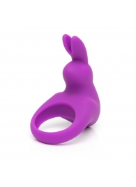 Фиолетовое эрекционное виброкольцо Happy Rabbit Rechargeable Rabbit Cock Ring - Happy Rabbit - в Ессентуках купить с доставкой