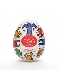 Мастурбатор-яйцо Keith Haring EGG DANCE - Tenga - в Ессентуках купить с доставкой