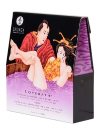 Соль для ванны Lovebath Sensual lotus, превращающая воду в гель - 650 гр. - Shunga - купить с доставкой в Ессентуках