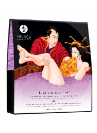 Соль для ванны Lovebath Sensual lotus, превращающая воду в гель - 650 гр. - Shunga - купить с доставкой в Ессентуках