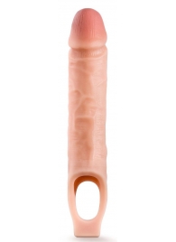 Телесная насадка на пенис 10 Inch Cock Sheath Extender - 25 см. - Blush Novelties - в Ессентуках купить с доставкой