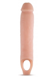 Телесная насадка на пенис 11.5 Inch Cock Sheath Penis Extender - 29,2 см. - Blush Novelties - в Ессентуках купить с доставкой