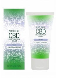 Крем для мастурбации для мужчин Natural CBD Masturbation Cream For Him - 50 мл. - Shots Media BV - купить с доставкой в Ессентуках