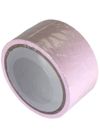 Розовый скотч для связывания Bondage Tape - 15 м. - Eroticon - купить с доставкой в Ессентуках