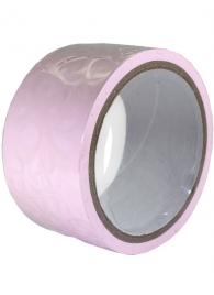 Розовый скотч для связывания Bondage Tape - 15 м. - Eroticon - купить с доставкой в Ессентуках