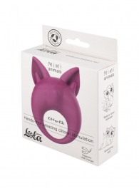 Фиолетовое перезаряжаемое эрекционное кольцо Kitten Kiki - Lola Games - в Ессентуках купить с доставкой