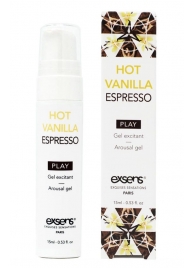 Возбуждающий гель Hot Vanilla Espresso Arousal Gel - 15 мл. - Exsens - купить с доставкой в Ессентуках