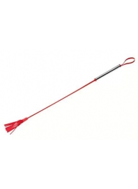 Красный латексный стек с лентами - 62 см. - Sitabella - купить с доставкой в Ессентуках