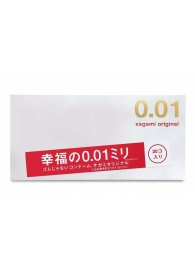 Ультратонкие презервативы Sagami Original 0.01 - 20 шт. - Sagami - купить с доставкой в Ессентуках