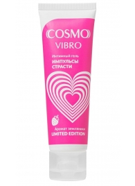 Возбуждающий гель на водно-силиконовой основе Cosmo Vibro с ароматом земляники - 50 гр. - Биоритм - купить с доставкой в Ессентуках